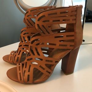 Beautiful Bamboo high heeled sandals